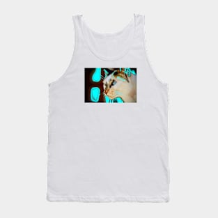 Radioactive Cat / Swiss Artwork Photography Tank Top